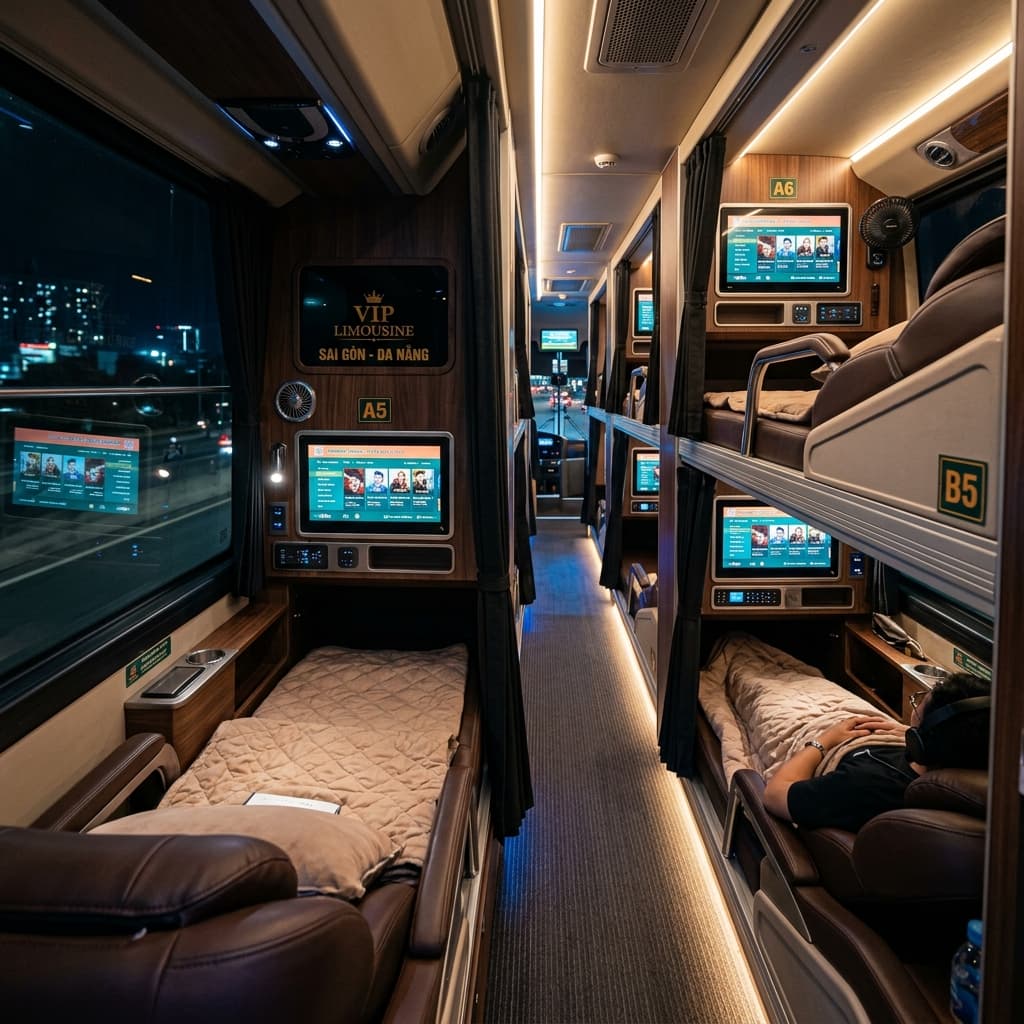 Luxury Bus Interior